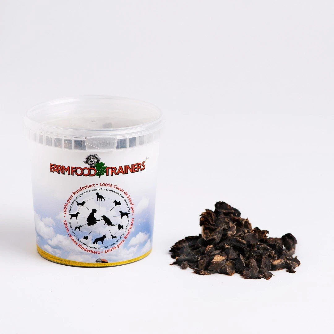 Farm Food Trainers Pure Beef Heart Dog Treats 333g 3 Farm Food Trainers Pure Beef Heart Dog Treats 333g
