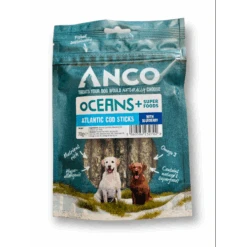 Anco Oceans+ Atlantic Cod Stick With Blueberry 70g