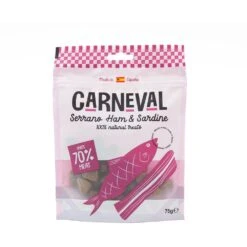 Carneval Serrano Ham & Sardine Dog Treats 75g