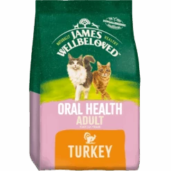 James Wellbeloved Adult Cat Food Turkey Oral Health, 4kg