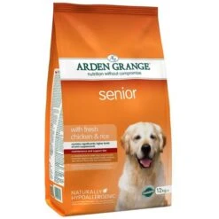 Arden Grange Senior Dry Dog Food With Fresh Chicken And Rice