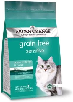 Arden Grange Adult Dry Cat Food Sensitive, Fish