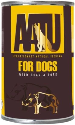AATU 90/10 Wild Boar & Pork Tins (6x400 G)