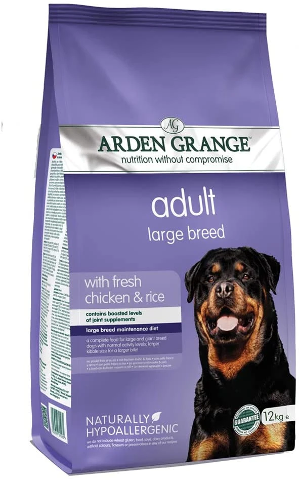 2x Arden Grange Adult Large Breed Dog Food 12kg 3 2x Arden Grange Adult Large Breed Dog Food 12kg