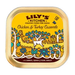 Lily's Kitchen Adult Chicken & Turkey Casserole Complete Wet Dog Food (10 X 150 G)