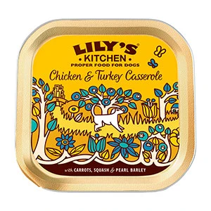 Lily's Kitchen Adult Chicken & Turkey Casserole Complete Wet Dog Food (10 X 150 G) 3 Lily's Kitchen Adult Chicken & Turkey Casserole Complete Wet Dog Food (10 X 150 G)