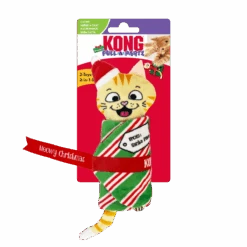 KONG Christmas Pull-a-partz™ Present Cat Toy