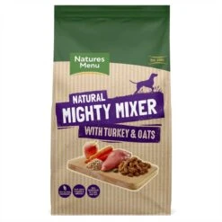 Natures Menu Mighty Mixer Turkey & Oats Dog Food 2kg