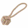 Beco Hemp Rope Ball On Loop Tough Dog Toy