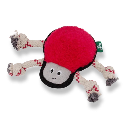 Beco Rough & Tough Recycled Dog Toy, Spider, Medium 3 Beco Rough & Tough Recycled Dog Toy, Spider, Medium