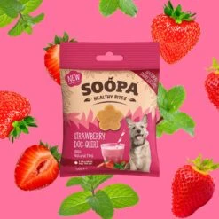 Soopa - Strawberry Dog-Quiri Healthy Bites 50g