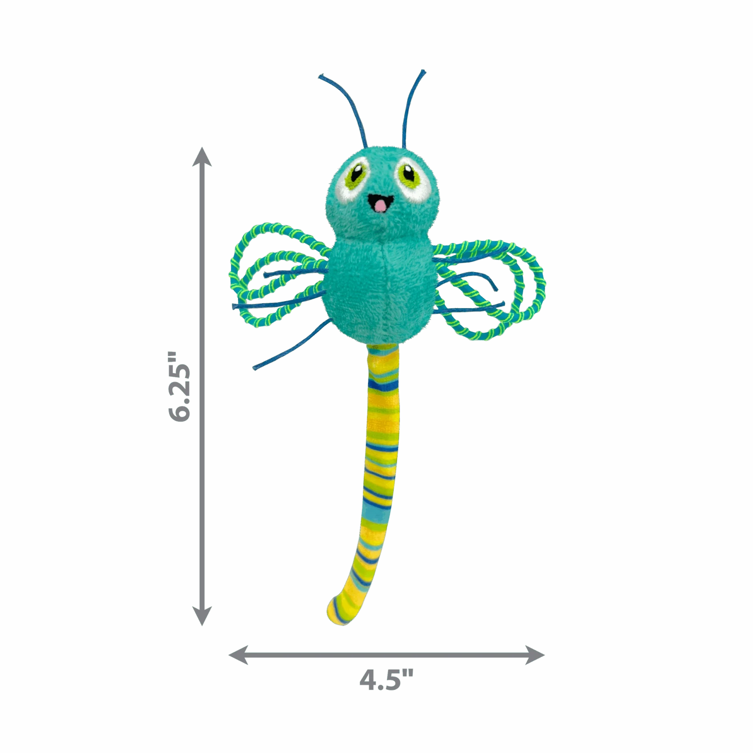 KONG Flingaroo Dragonfly Cat Toy 4 KONG Flingaroo Dragonfly Cat Toy - Image 2
