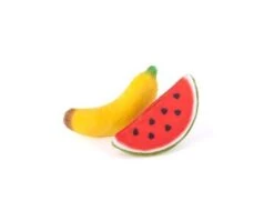 Feline Frenzy Tropical Fruits Cat Toy Set Of 2 - P.L.A.Y