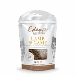Eden Lamb & Game Treats For Dogs & Cats 100g