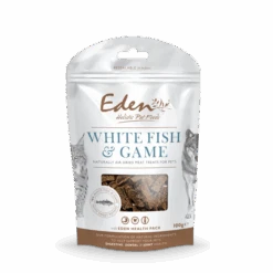 Eden White Fish & Game Treats For Dogs & Cats 100g