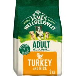 James Wellbeloved Complete Dry Adult Dog Food Turkey And Rice -Pet Supplies Sale JamesWellbelovedUKCC40S
