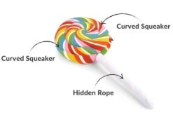 Snack Attack Lollipup Dog Toy - By P.L.A.Y.