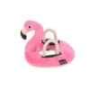 Tropical Paradise Flamingo Float Dog Toy By P.L.A.Y