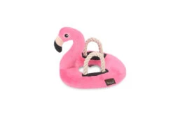 Tropical Paradise Flamingo Float Dog Toy By P.L.A.Y
