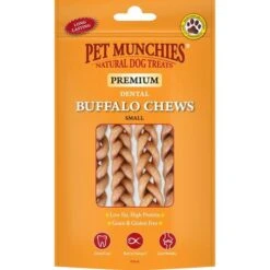 Pet Munchies Buffalo Chews Small 4pk