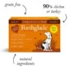 Forthglade Just - Chicken, Turkey & Chicken With Liver Natural Wet Dog Food - Variety Pack (12x395g)