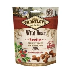 Carnilove Wild Boar With Rosehips Dog Treats 200g