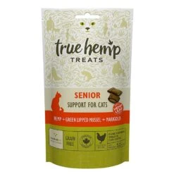 True Hemp Senior Cat Treats 50g