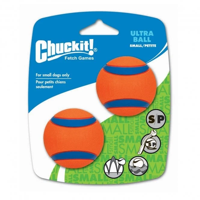 Chuckit! Chuckit Ultra Ball Small 2pk 3 Chuckit! Chuckit Ultra Ball Small 2pk