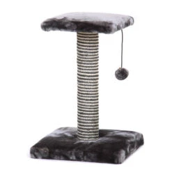 Great&Small Great & Small Snuggle & Scratch Platform Scratcher Grey Plush