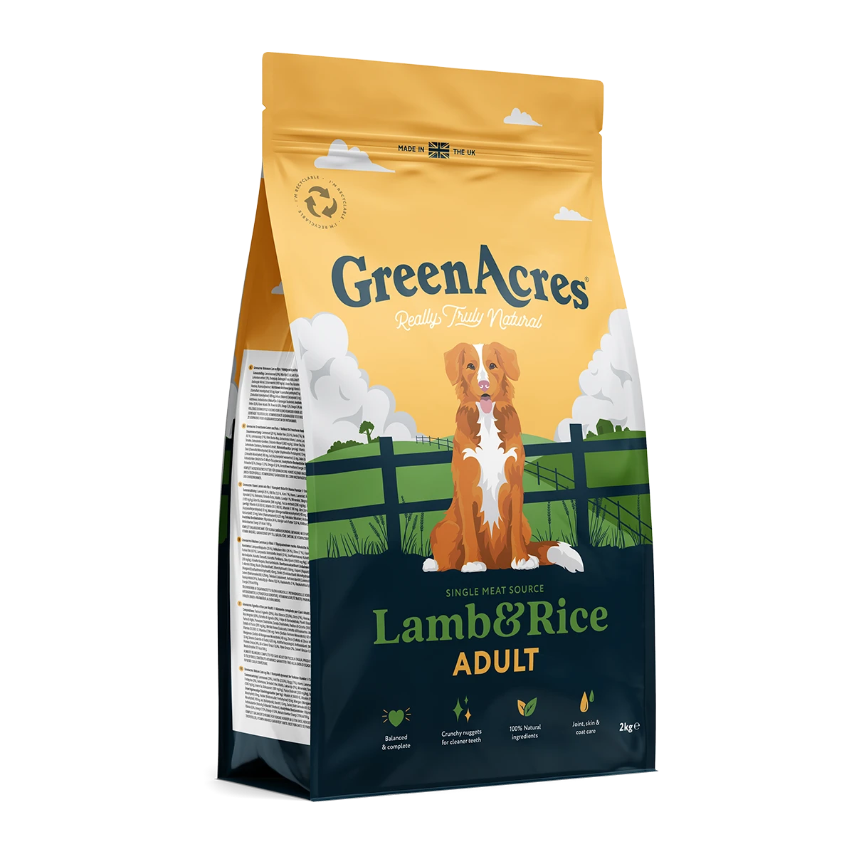 GreenAcres Lamb & Rice Adult Dry Dog Food 3 GreenAcres Lamb & Rice Adult Dry Dog Food