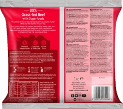 Natures Menu Country Hunter Raw Grass Fed Beef Nuggets 1Kg -(Frozen Click & Collect Only) -Pet Supplies Sale misc1 retina 1 1