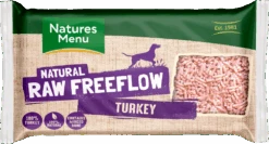 Natures Menu Raw - Freeflow Turkey Mince 2kg (Frozen - Click & Collect Only)