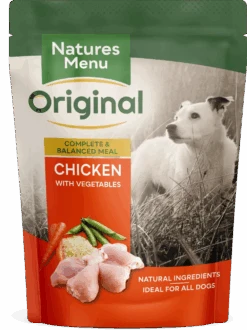 Natures Menu Chicken Pouches For Dogs (8x300g)