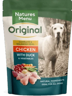 Natures Menu - Chicken & Duck Pouches (8x300g)