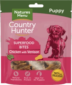 Natures Menu Country Hunter - Chicken & Venison Treats For Puppies 70g