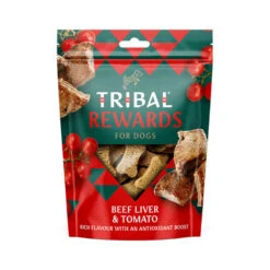 Tribal Rewards Beef, Liver & Tomato Dog Biscuits 125g