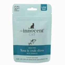 The Innocent Cat Tuna & Crab Triangle Slices With Parsley 70g