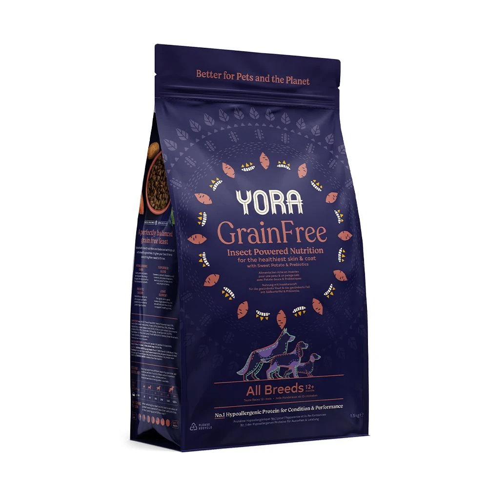 Yora Adult Grain Free Insect Protein Dog Food 3 Yora Adult Grain Free Insect Protein Dog Food